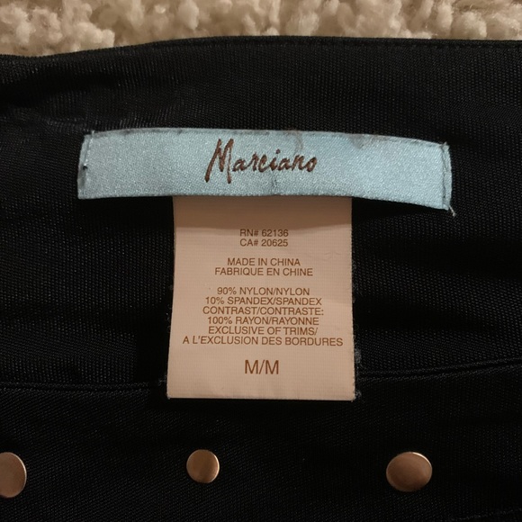 Marciano black skirt with bronze embroidered - Picture 5 of 6